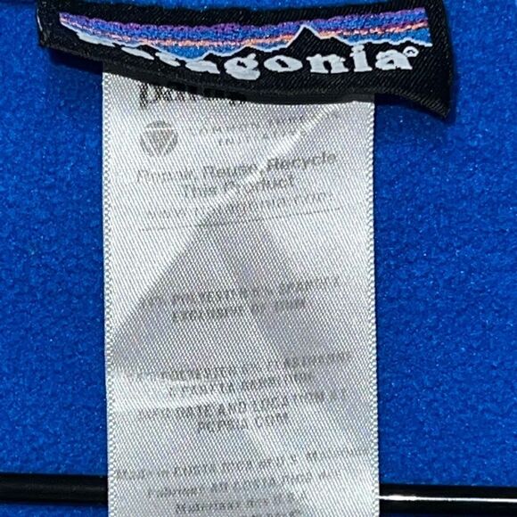 Patagonia Womens S 1/4 Zip Pullover Fleece Long Sleeve Thumbholes Polartec Sz M - Picture 4 of 5